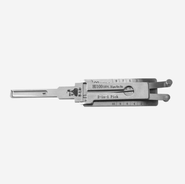 Original Lishi HU100(10) 10-Cut 2in1 Decoder and Pick