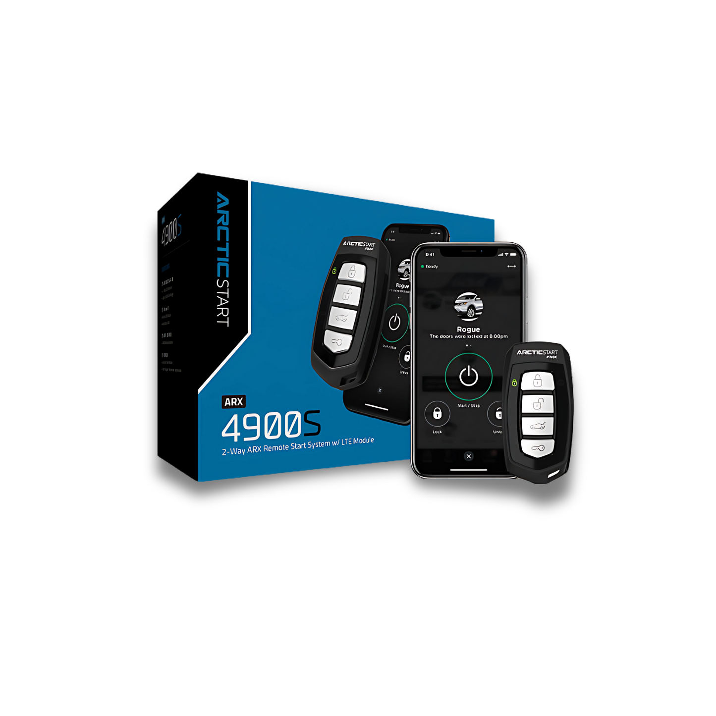 Arctic Start ARX4900-S 2-Way Remote Start System with Smartphone LTE Control