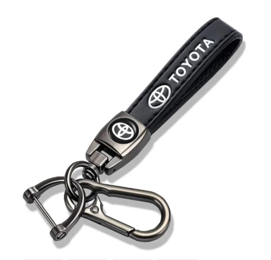 Toyota Luxury Leather Keychain