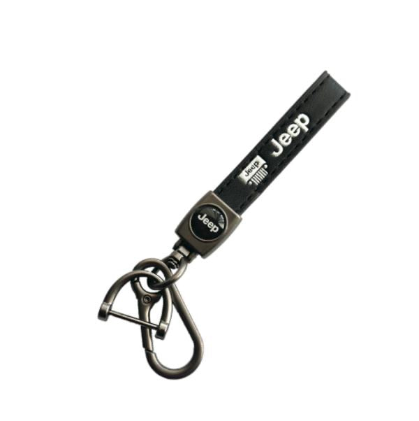 Jeep Luxury Leather Keychain