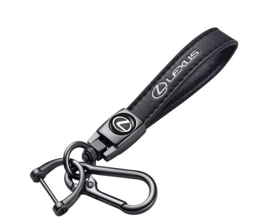 Lexus Leather Leather Keychain