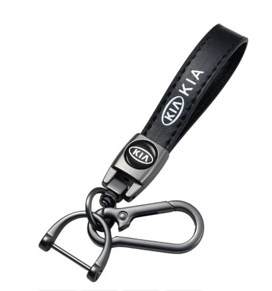Kia Luxury Leather Keychain