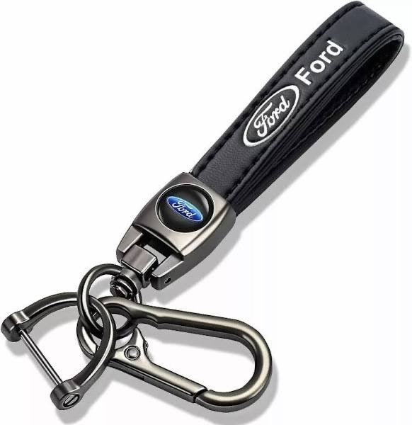 Ford Luxury Leather Keychain