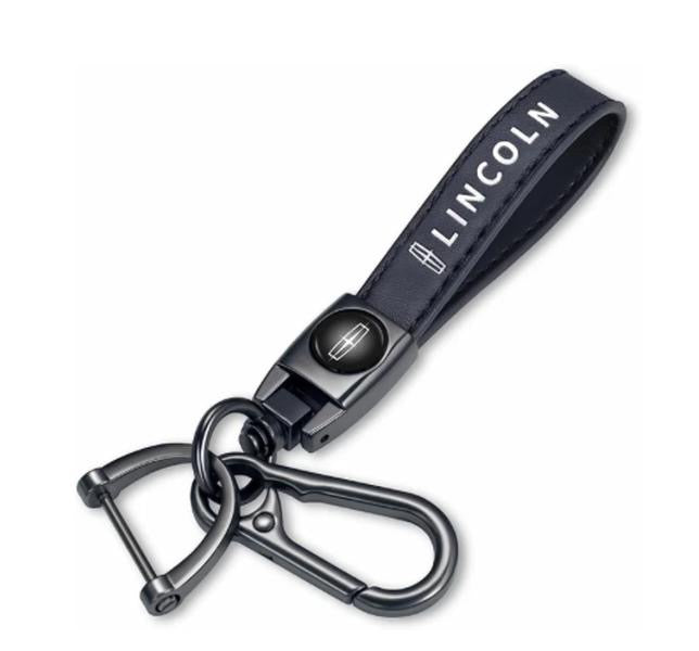 Lincoln Luxury Leather Keychain