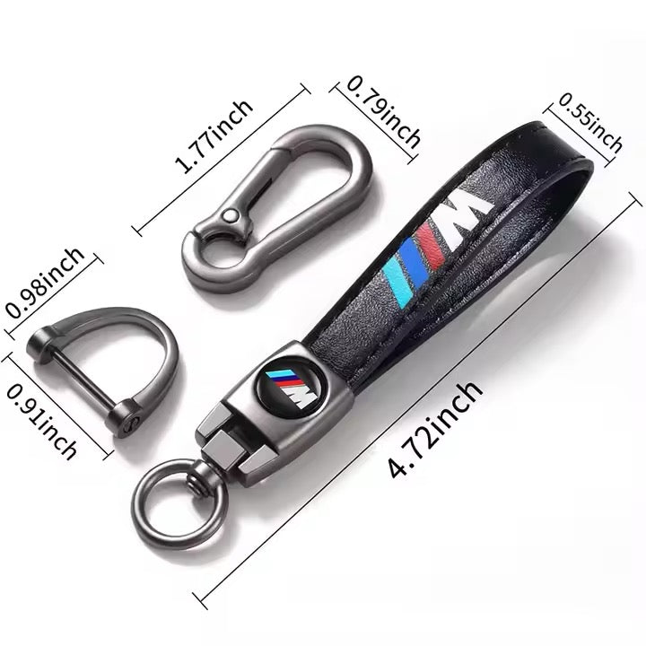 BMW M-Series Luxury Leather Keychain