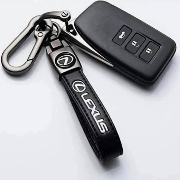 Lexus Leather Leather Keychain
