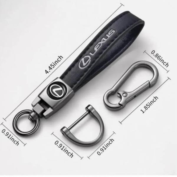 Lexus Leather Leather Keychain