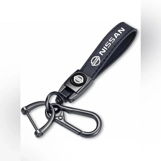 Nissan Luxury Leather Keychain
