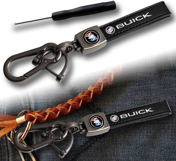 Buick Luxury Leather Keychain