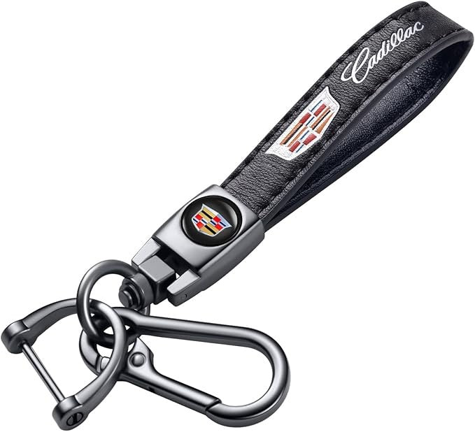 Cadillac Luxury Leather Keychain