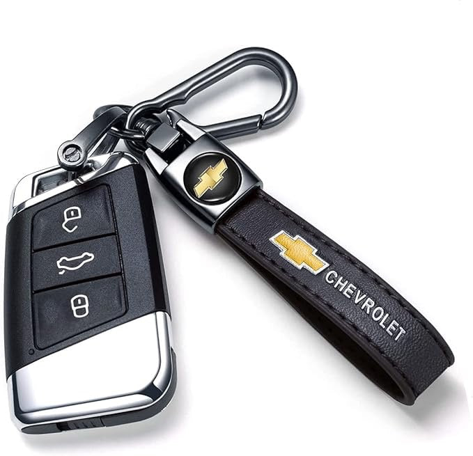 Chevrolet Luxury Leather Keychain