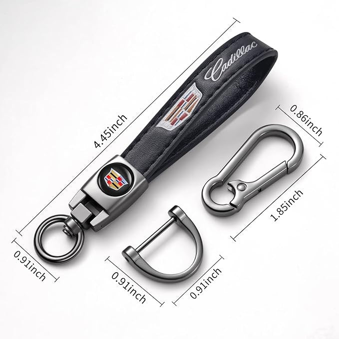 Cadillac Luxury Leather Keychain